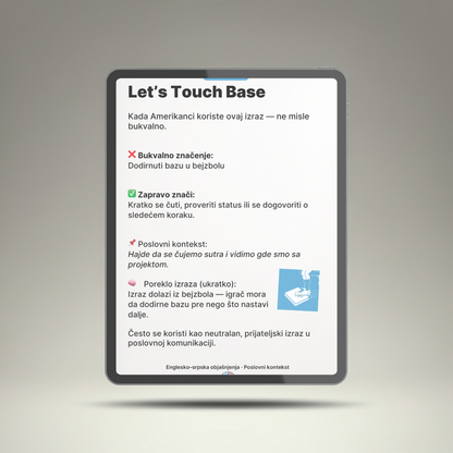 Kada Amerikanci kažu… 5 poslovnih idioma koji ne znače ono što mislite